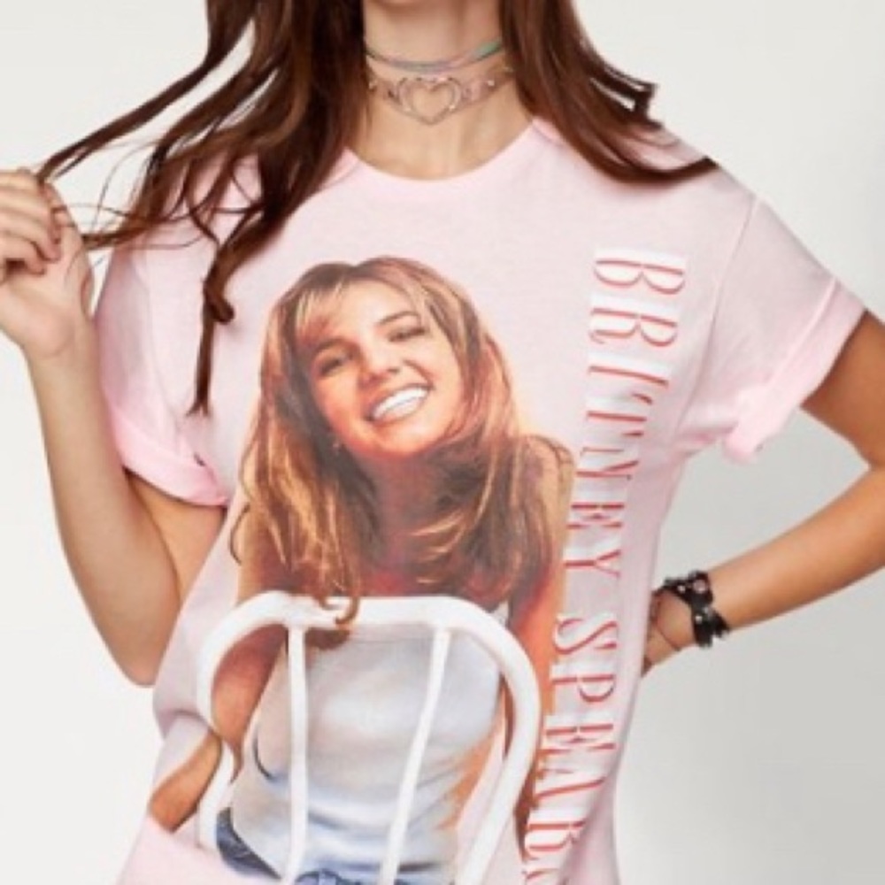 Britney Spears Pink Unisex Graphic T-shirt